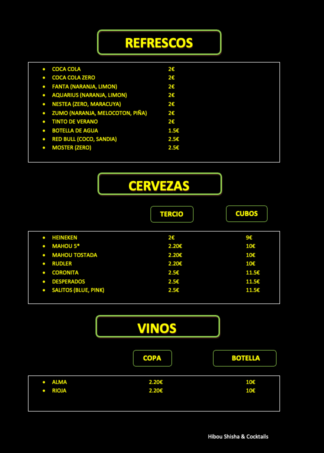 carta refrescos medio dia 2